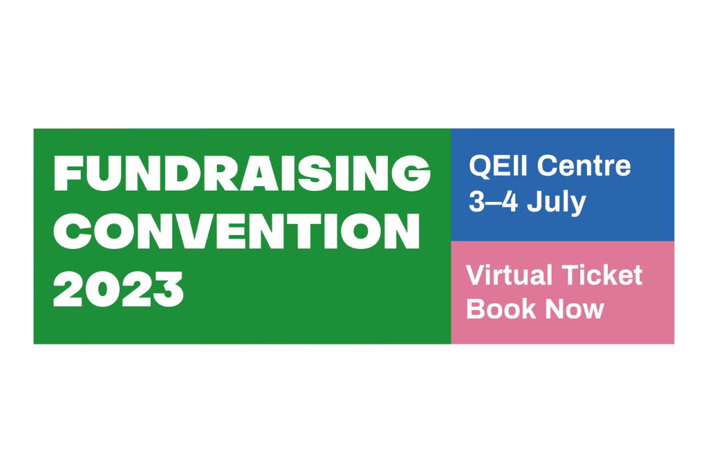 Fundraising Convention 2023 banner